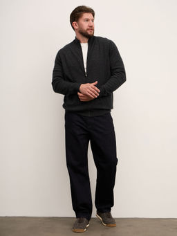 Джемпер из кашемира мужской 08182 графит