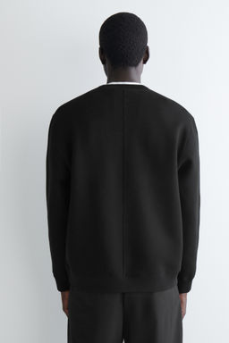 SUDADERA DE EFECTO NEOPRENO CORTE RELAJADO - H&m фото 6