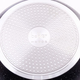 3769-1 Сковорода 28 см с мрам.покр. с крышкой (х6) - Mayer&boch фото 4