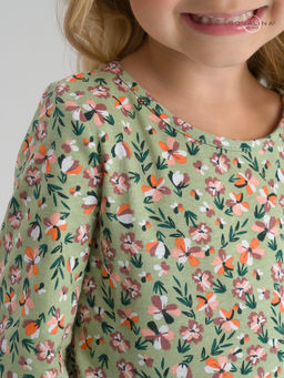 Платье Моана цветочки на хаки - Sovalina фото 35