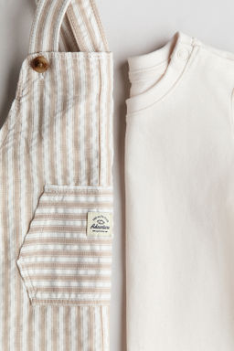Conjunto de peto corto y camiseta - H&m фото 3