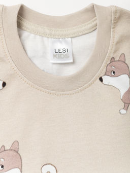 Лонгслив детский, песочный, 698