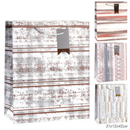 Цена за 12 шт. Пакет подарочный 31x42x12см / 5301XL /уп 12/300/