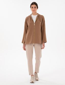 Кардиган Pierre Cardin коричневый Comfort Fit