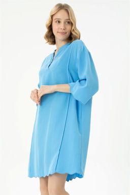 Женское синее тканое платье - U.s. polo assn фото 10