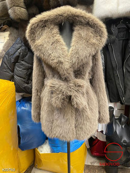 Шуба женская из искусственного меха