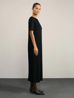 Платье - футболка с мерцающей нитью / Zarina  фото 3