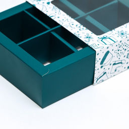 Коробка под 6 конфет новогодняя «Зимние забавы», 13.5×9.5×3.5 см