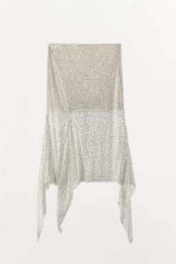 SHIMMER ASYMMETRIC SKIRT - Zara фото 5