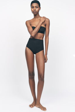 HIGH-WAIST BODY SHAPE POLYAMIDE THONG - Zara фото 6