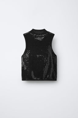 SEQUINNED TOP - Zara фото 2