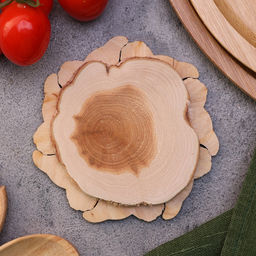 Цена за 2 шт. Подставка под горячее «Нерпа», 12см, можжевельник