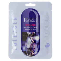 Ампульная маска с коллагеном Ampoule Mask Jigott, Корея, 27 мл Акция