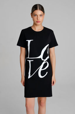 Арт. 9347 Туника женская 44-52 (5 шт) Цвет:черный