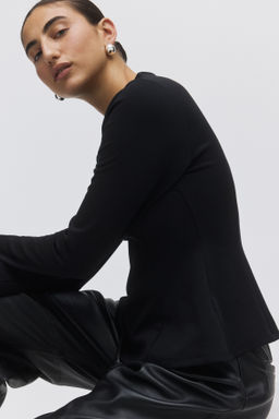 Top de punto con peplum - H&m фото 3