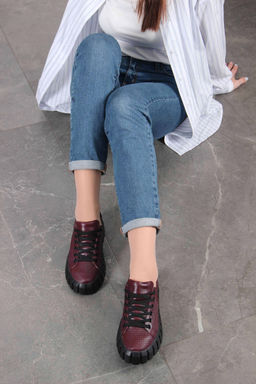 Кеды EDART 127.91505 bl. Бордовый R - Ed'art фото 3