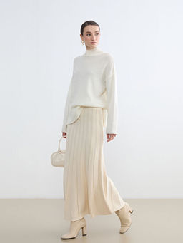 Beli Lastikli Triko Klo? Etek