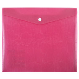 Expert Complete Trend ICEberries Папка-конверт для тетрадей с кнопкой A5+ 180 мкм лён 20 шт. брусника ЕС211120050