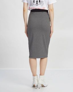Юбка-миди в полоску - Incity фото 7