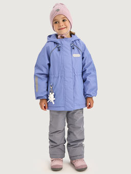 Костюм 7м1826 лаванда/светло-серый