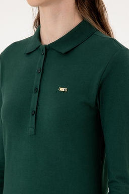Kad_n Koyu Ye_il Basic Sweatshirt Sepette S_rpriz _ndirim - U.s. polo assn фото 7