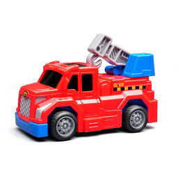 Робот трансформирующийся в строительную технику, в коробке