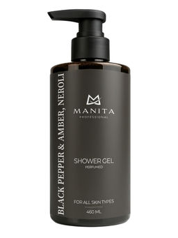Manita Professional Гель для душа парфюмированный / Black Pepper, Amber, Neroli, 460 мл