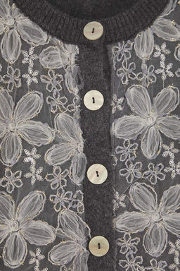 Ekru Dantel Garnili Yumusak Dokulu Triko H?rka TWOAW26HI00024 - Trendyolmilla фото 6