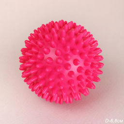 Мячик массажный Woohooo Spiny / 6,8см / розовый/ уп 200
