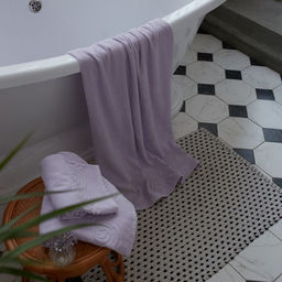 Полотенце махровое Love Life Border, 70х130 см, цвет светло-лавандовый, 100% хлопок, 380 гр/м2 - Lovelife фото 7