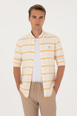 Erkek Hardal Uzun Kollu G_mlek Sepette S_rpriz _ndirim