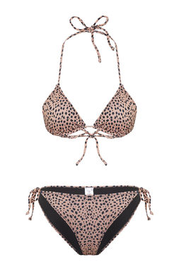 Trendyolmilla Leopar Desenli Ucgen Regular Bikini Tak?m? TBESS25BT00149  фото 5
