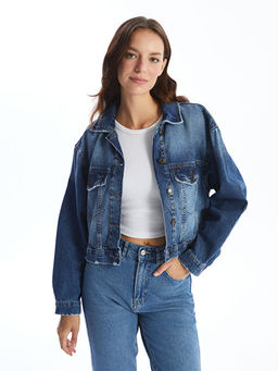 Oversize Kad?n Jean Ceket