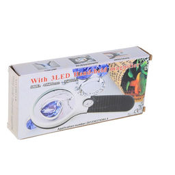 Лупа 5х, 3х, d=7см, с подсветкой