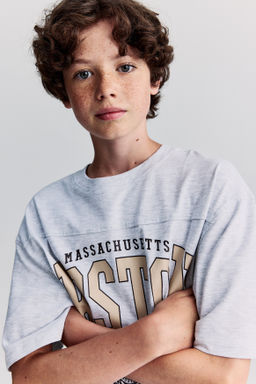 Camiseta oversize con motivo estampado - H&m фото 4