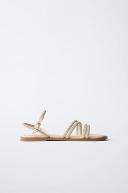 SANDALIA BRILLOS / Oro