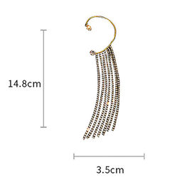 Серьги-каффы на гвоздиках арт. 13 1199 (id 261257) - Rada фото 3