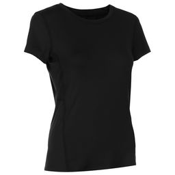 Футболка со вставками женская Resport, бифлекс, размер 44 (S), чёрная