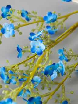 Цветы искусственные "Вероника Георгия" 92 см, голубой