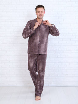 Пижама мужская,модель203,фланель (Альберто, вид 4) - Ивановотекстиль фото 4
