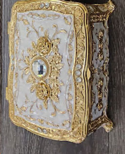 Шкатулка с зеркалом / G7280 /уп 36/