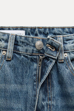 RELAXED OVERSIZE TAPERED HIGH-WAIST TRF JEANS - Zara фото 17