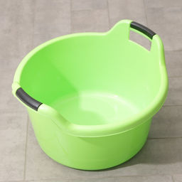 Таз хозяйственный круглый, 30 л, d=49.5 см, h=30.5 см, пластик, МИКС