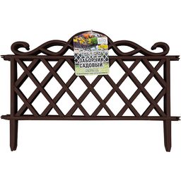 Заборчик садовый 5 секций - Полимербыт фото 5