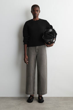 VAQUERO CROPPED WIDE LEG - H&m фото 4