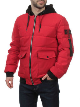 2172 RED Куртка мужская зимняя облегченная (150 гр. холлофайбер)