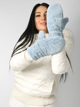 Варежки женские меховые Kim Lin - Milimbi фото 5