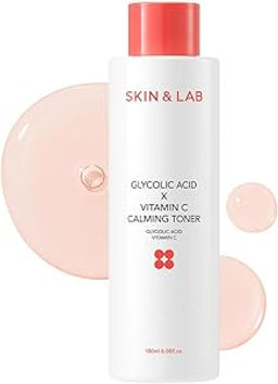Glycolic Acid x Vitamin C Calming Toner - Тоник для сияния и обновления кожи , 180 мл