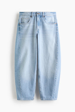 Barrel Regular Waist Ankle Jeans - H&m фото 3