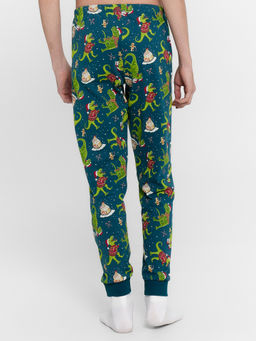 Пижама для мальчиков зеленая с новогодним принтом - Mark formelle фото 4